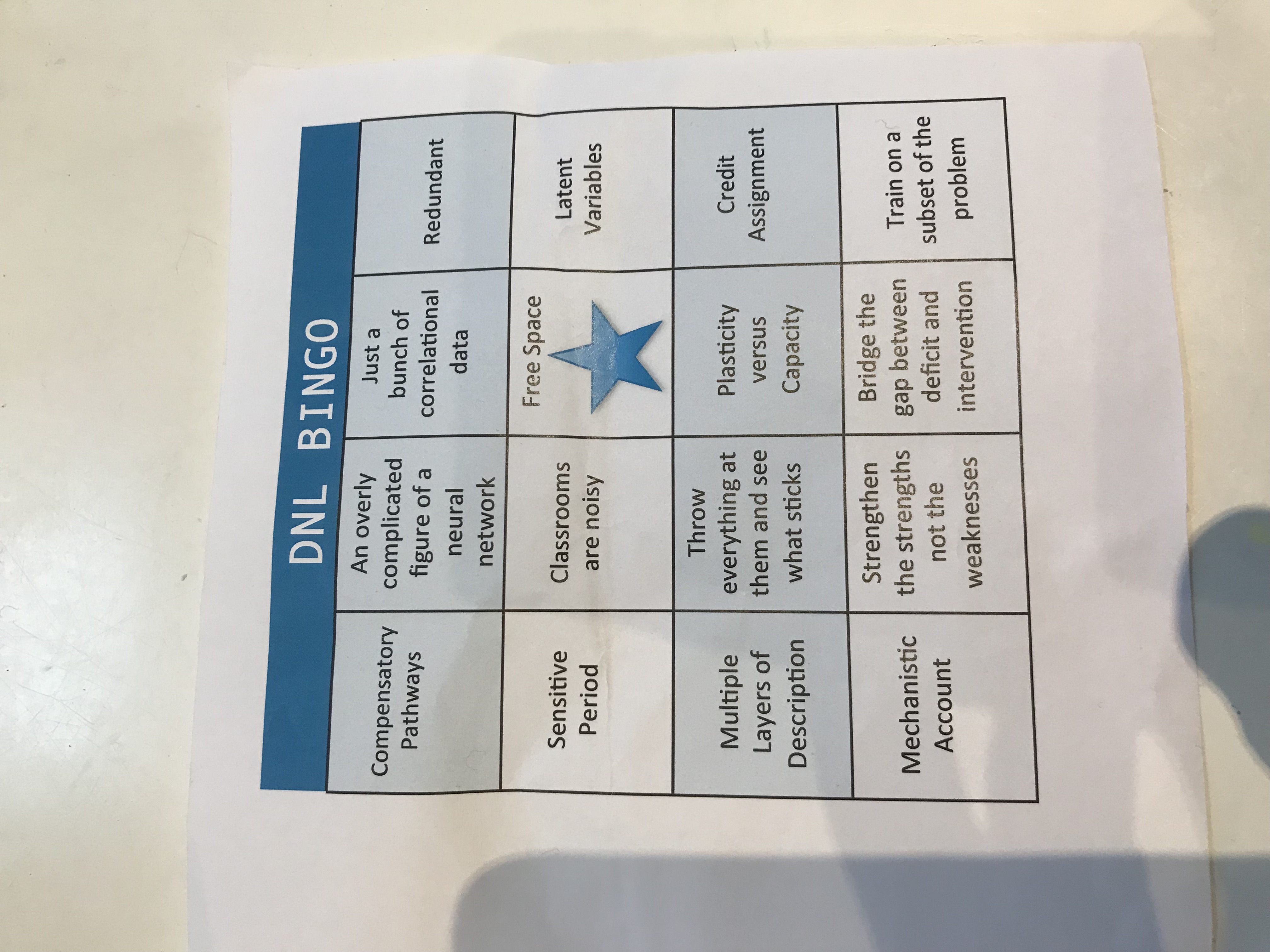 DNL Bingo